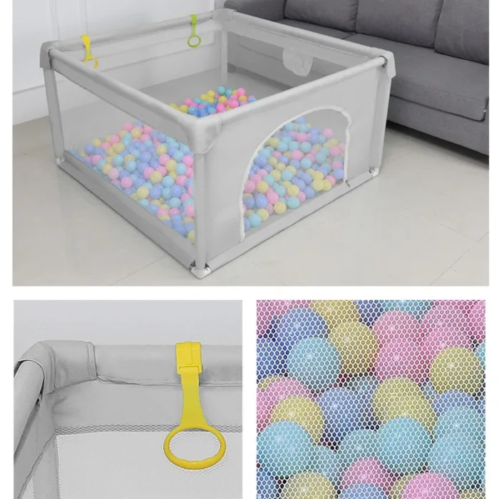 7 Optional Sizes Large Children's Playpen with Foam Protector Baby Safety Fence Kids Ball Pit Playpen for Babies Baby Playground - Image 5