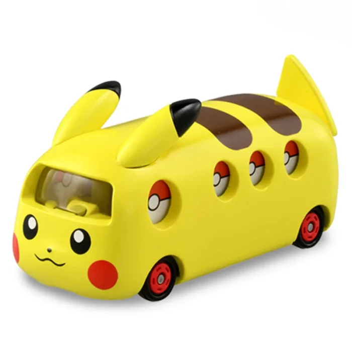 TAKARA TOMY Tomica No.151 Pokemon Pikachu Pokedoko Dokoikocar Bus Diecast Metal Car Model Toys Gifts for Children Boys Girls - Image 4