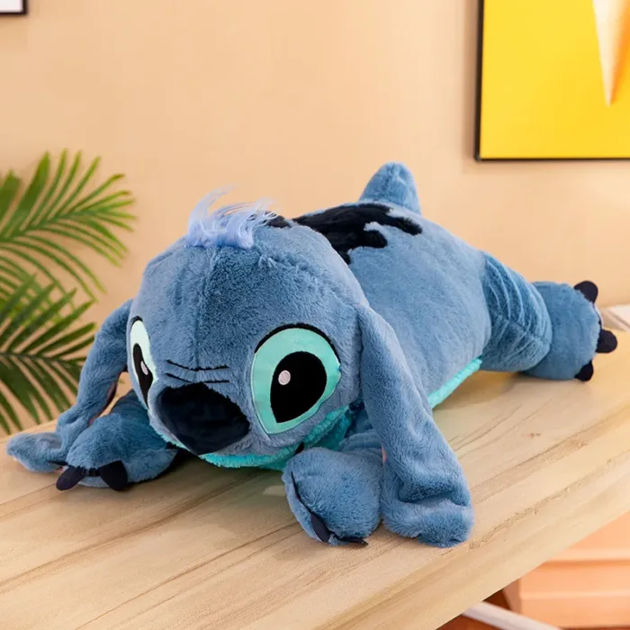 Puppy Stitch Doll Blue Stitch Plush Long Pillow Toys Girl Sleeping Leg Clamping Plushies Doll Children's Birthday Pillow Gift - Image 5