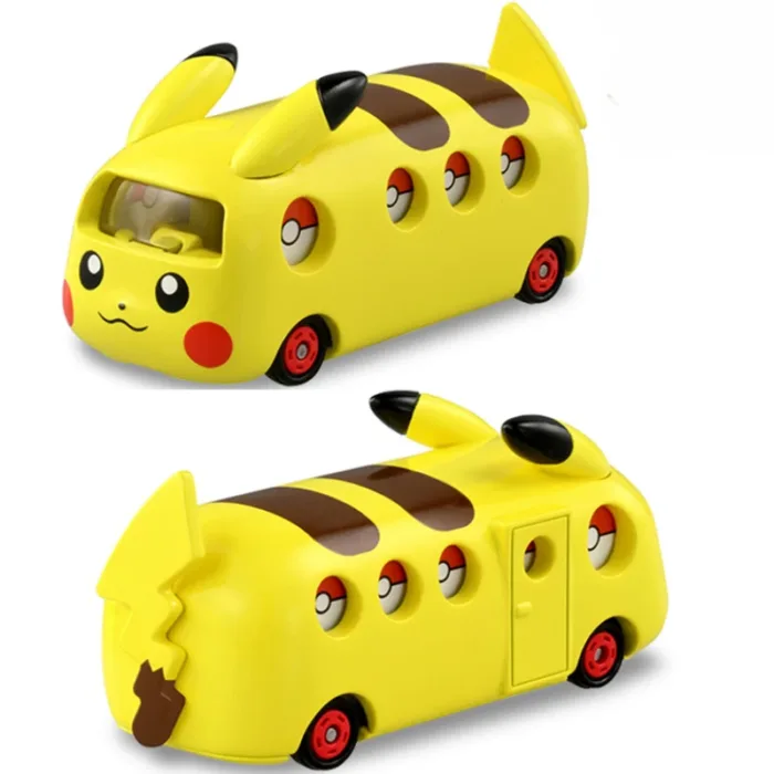 TAKARA TOMY Tomica No.151 Pokemon Pikachu Pokedoko Dokoikocar Bus Diecast Metal Car Model Toys Gifts for Children Boys Girls - Image 6